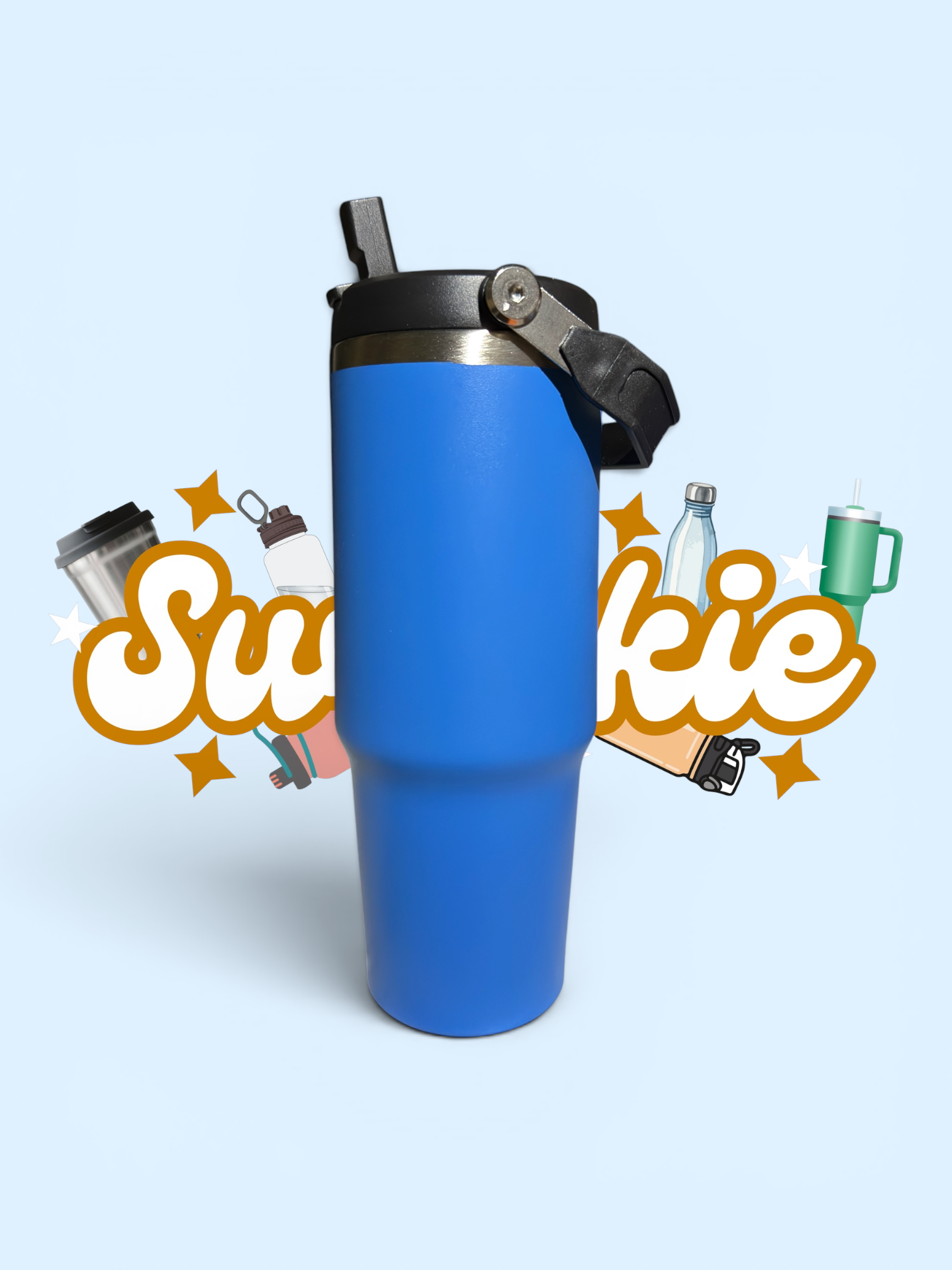 Thermal Straw Bottle 890ml