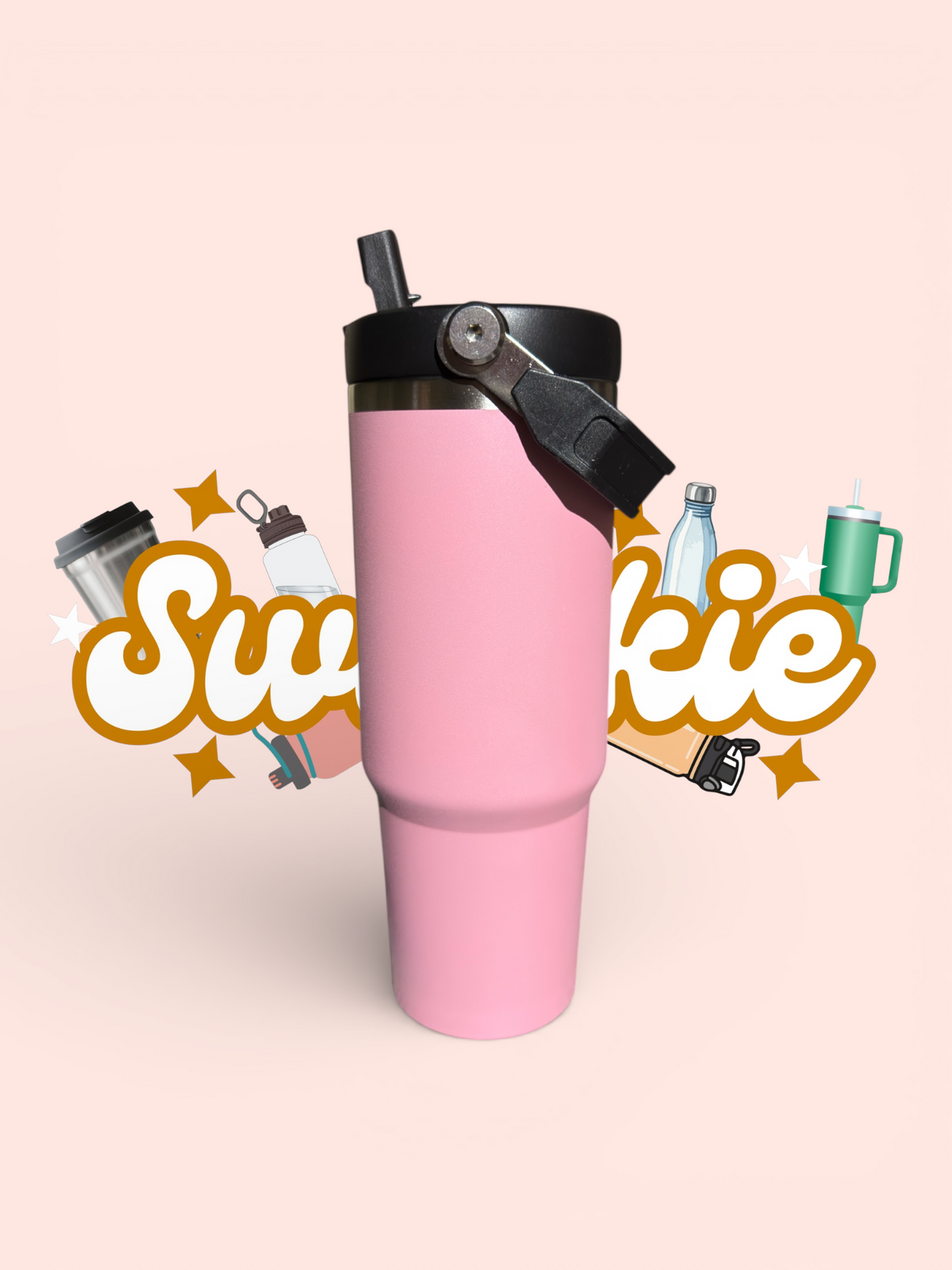 Thermal Straw Bottle 890ml
