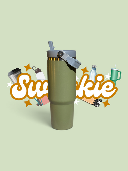 Thermal Straw Bottle 890ml