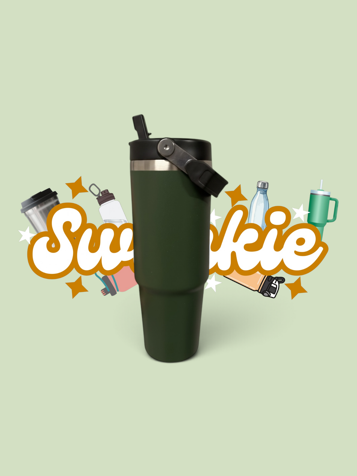Thermal Straw Bottle 890ml