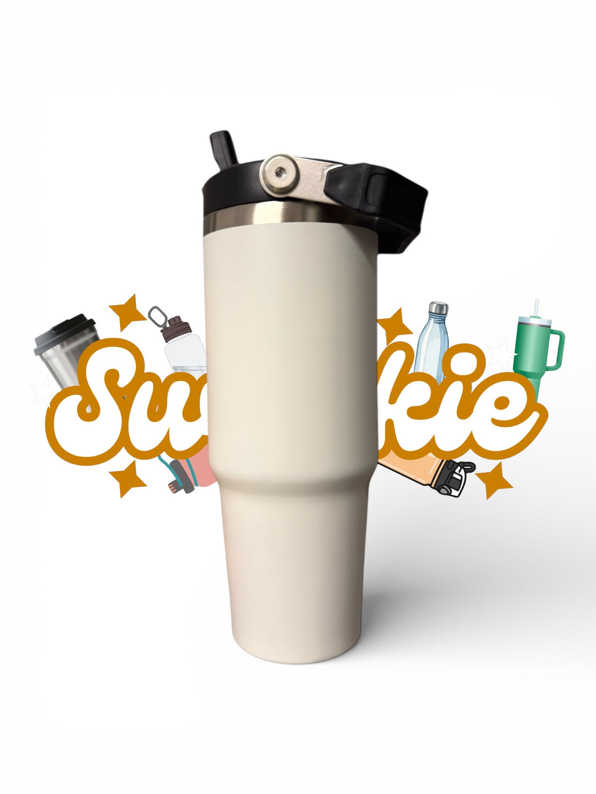 Thermal Straw Bottle 890ml