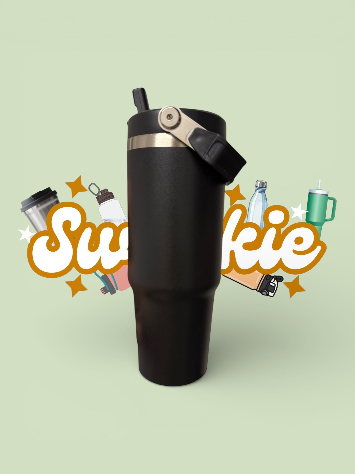 Thermal Straw Bottle