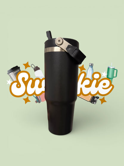 Thermal Straw Bottle 890ml