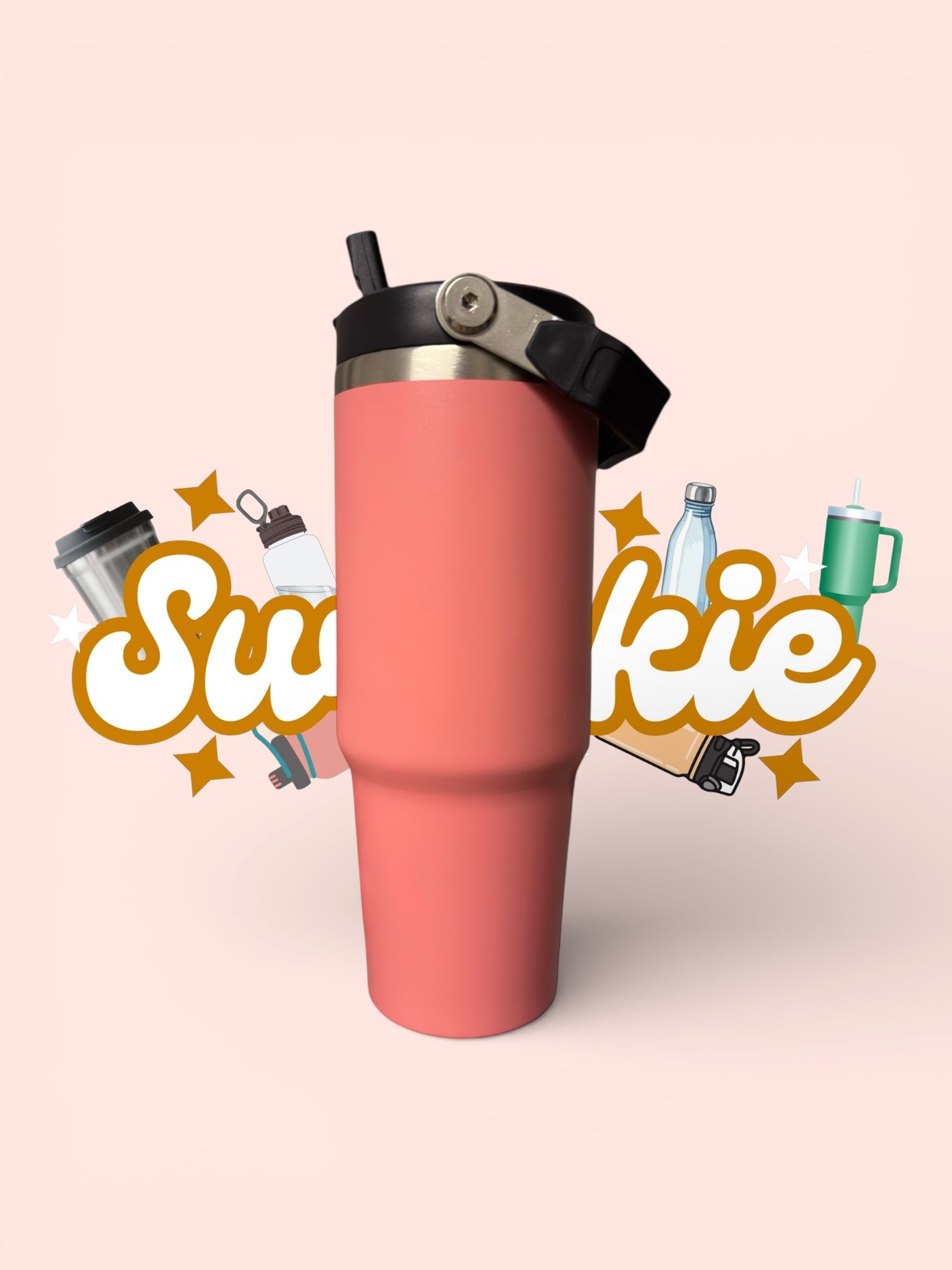 Thermal Straw Bottle