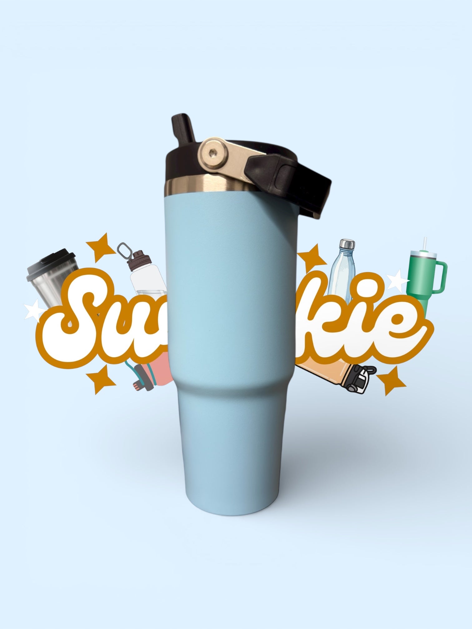 Thermal Straw Bottle