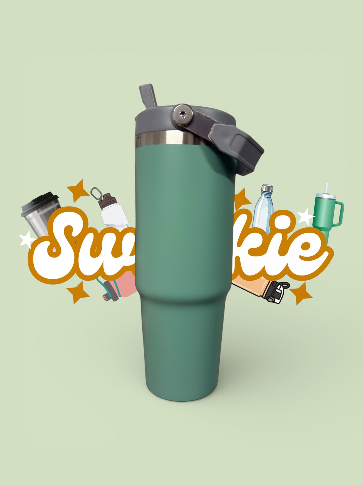 Thermal Straw Bottle 890ml