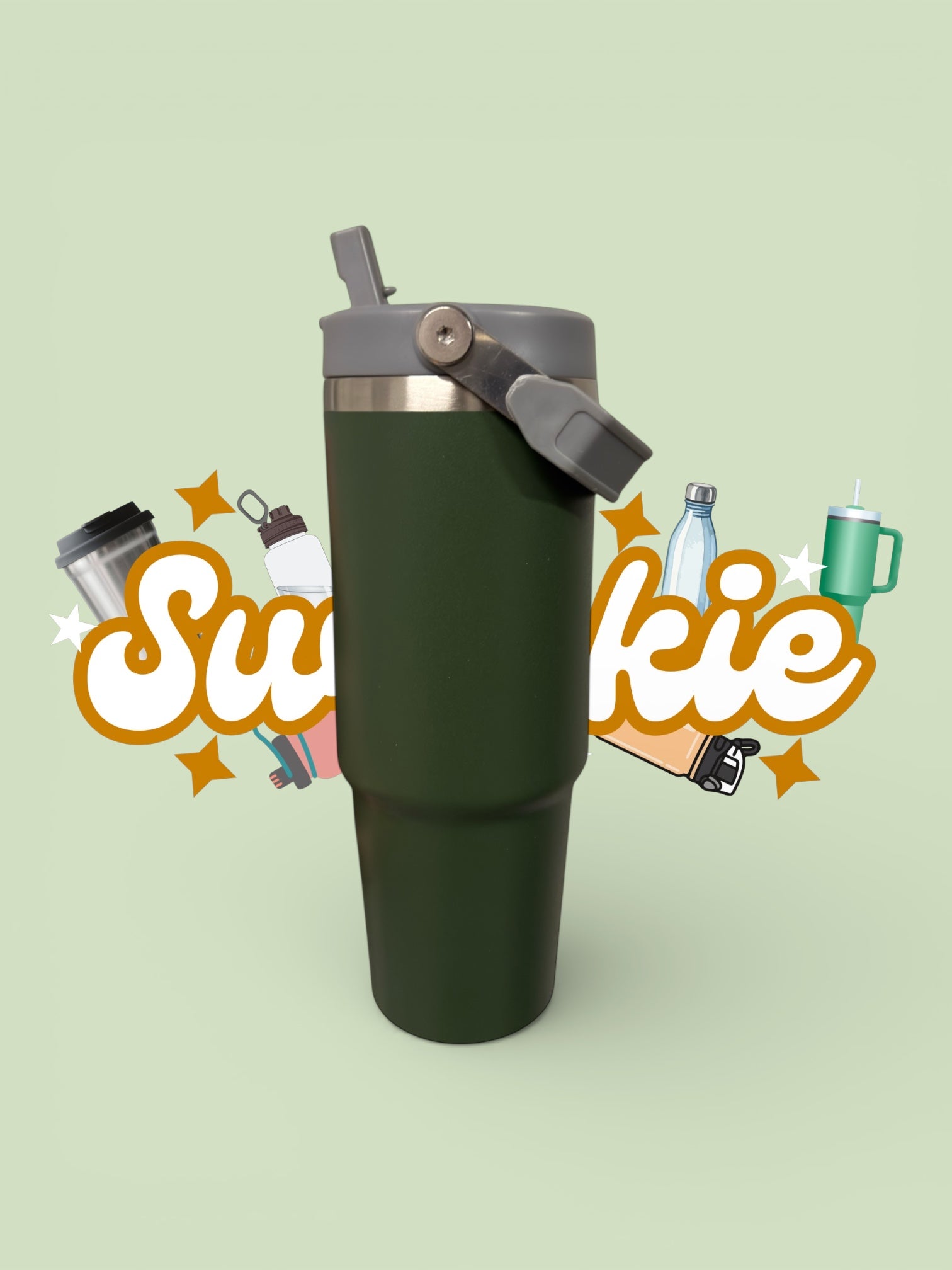 Thermal Straw Bottle